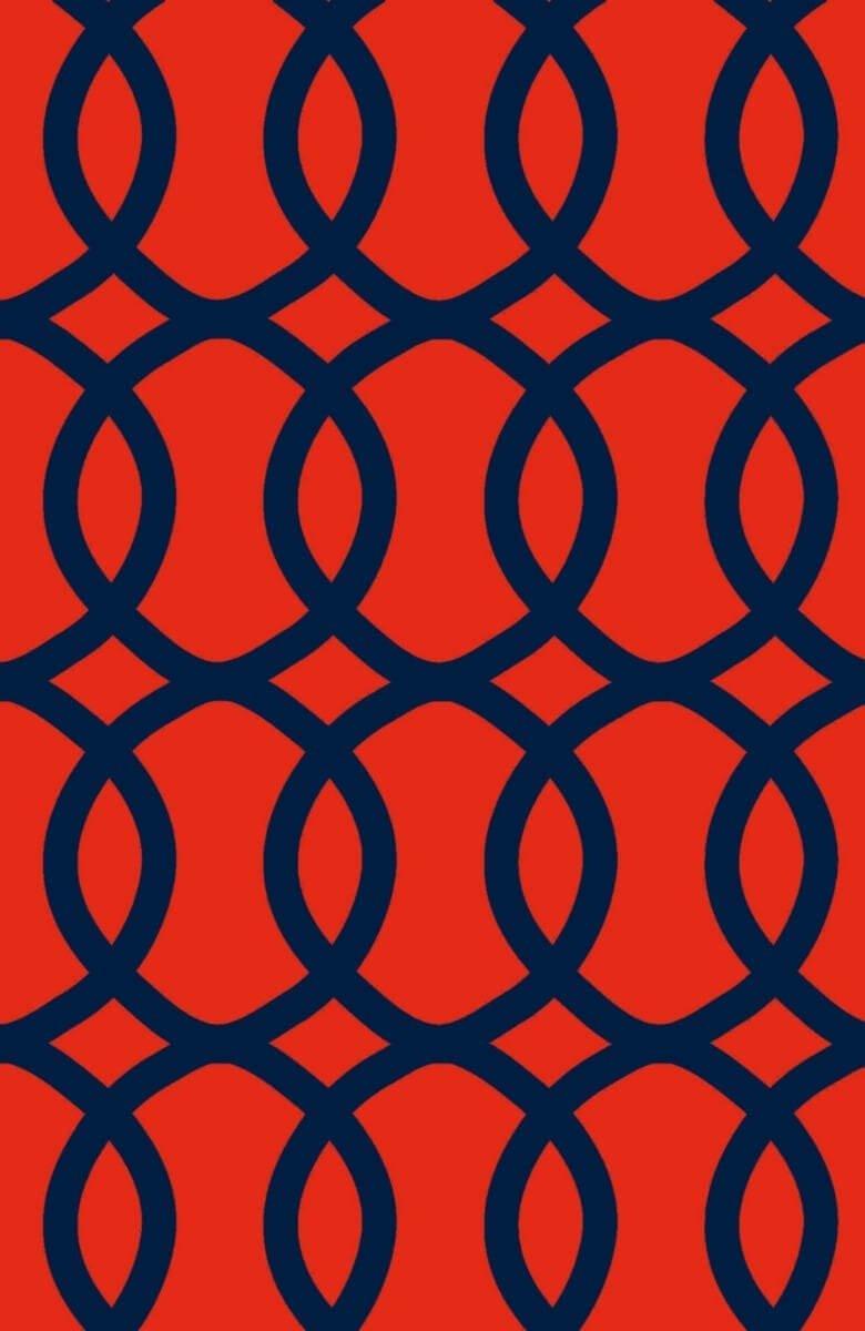 Impossibly Fabulous Top - Final Sale Red Navy