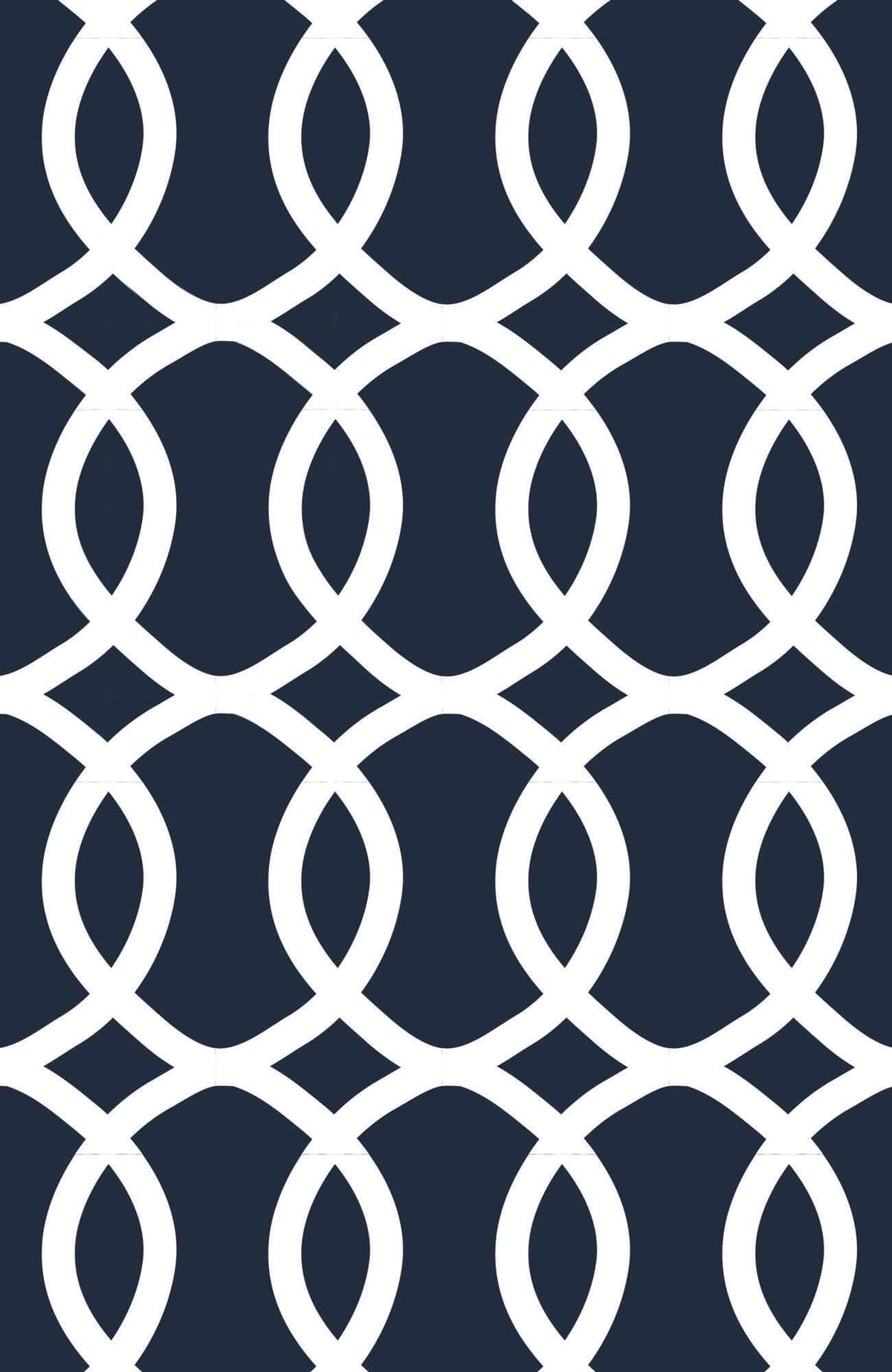 Impossibly Fabulous Top - Final Sale Navy White