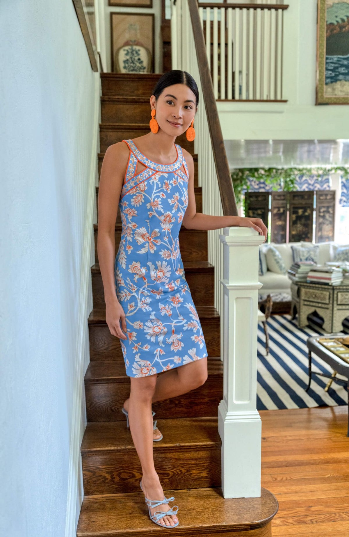 Isosceles Dress - Stunning Stippling Peri