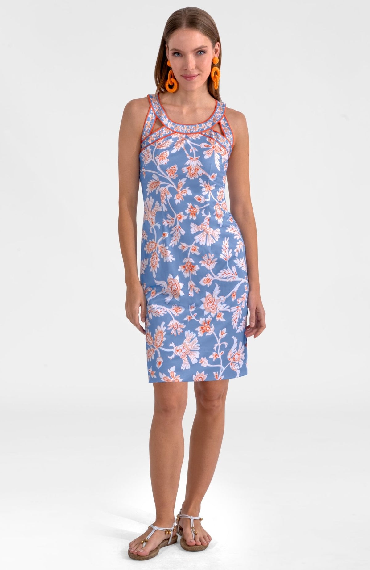 Isosceles Dress - Stunning Stippling Peri