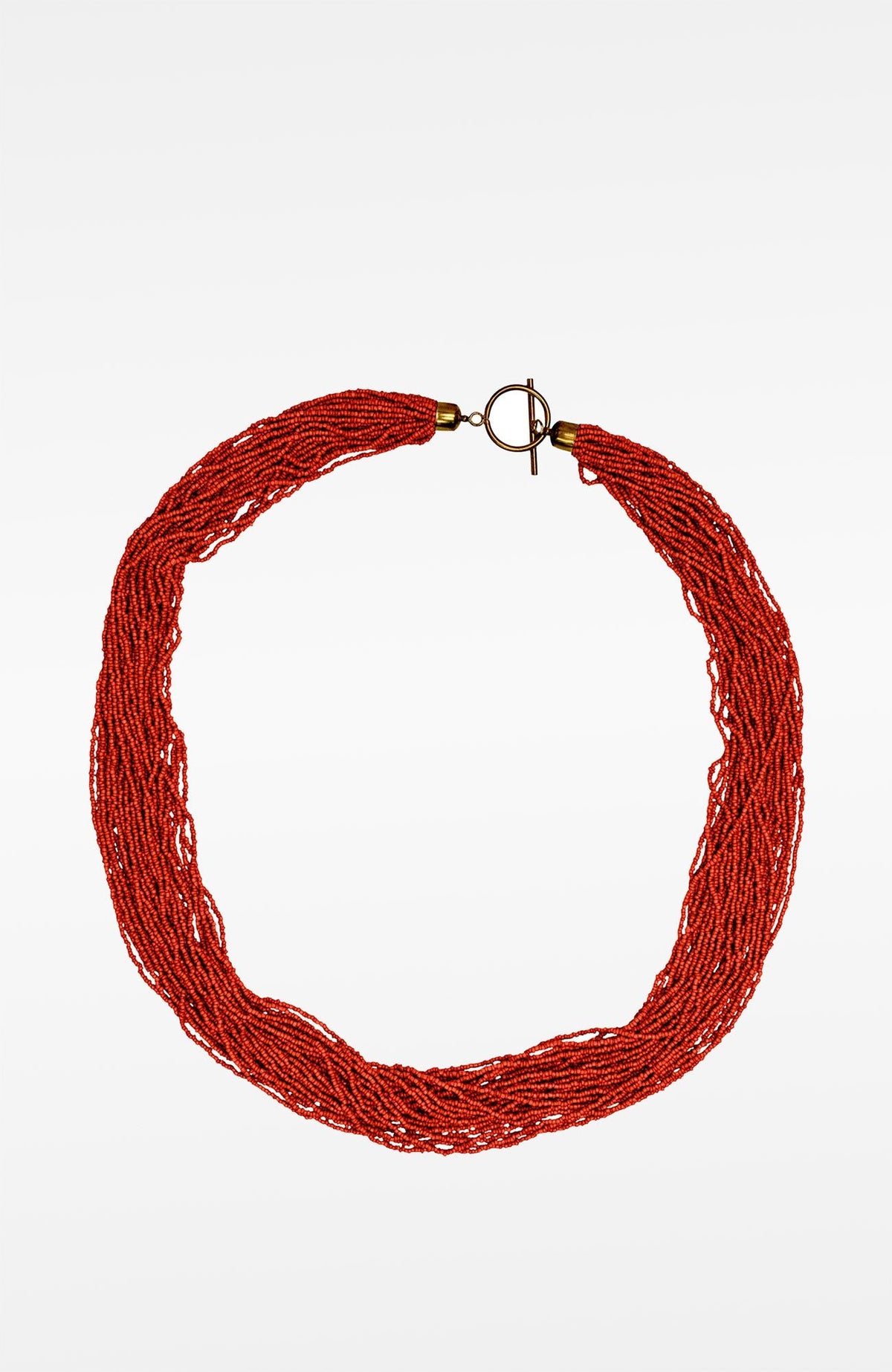 Itzy Bitzy Necklace Coral One Size