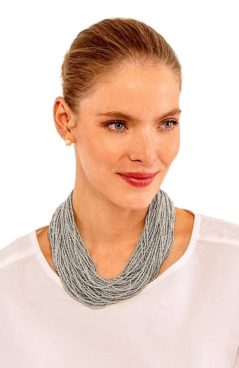 Itzy Bitzy Necklace Silver One Size