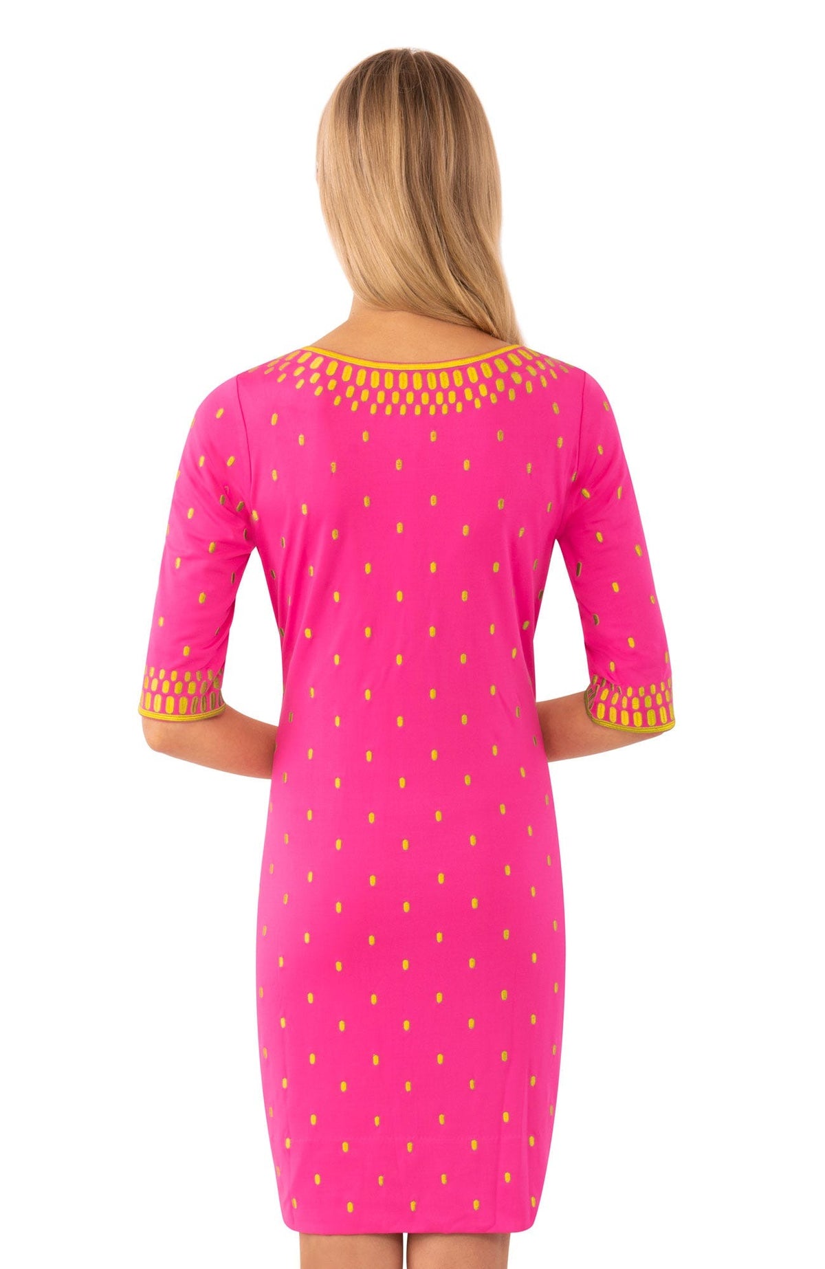 Jersey Embroidered Dress - Rocket Girl - Final Sale