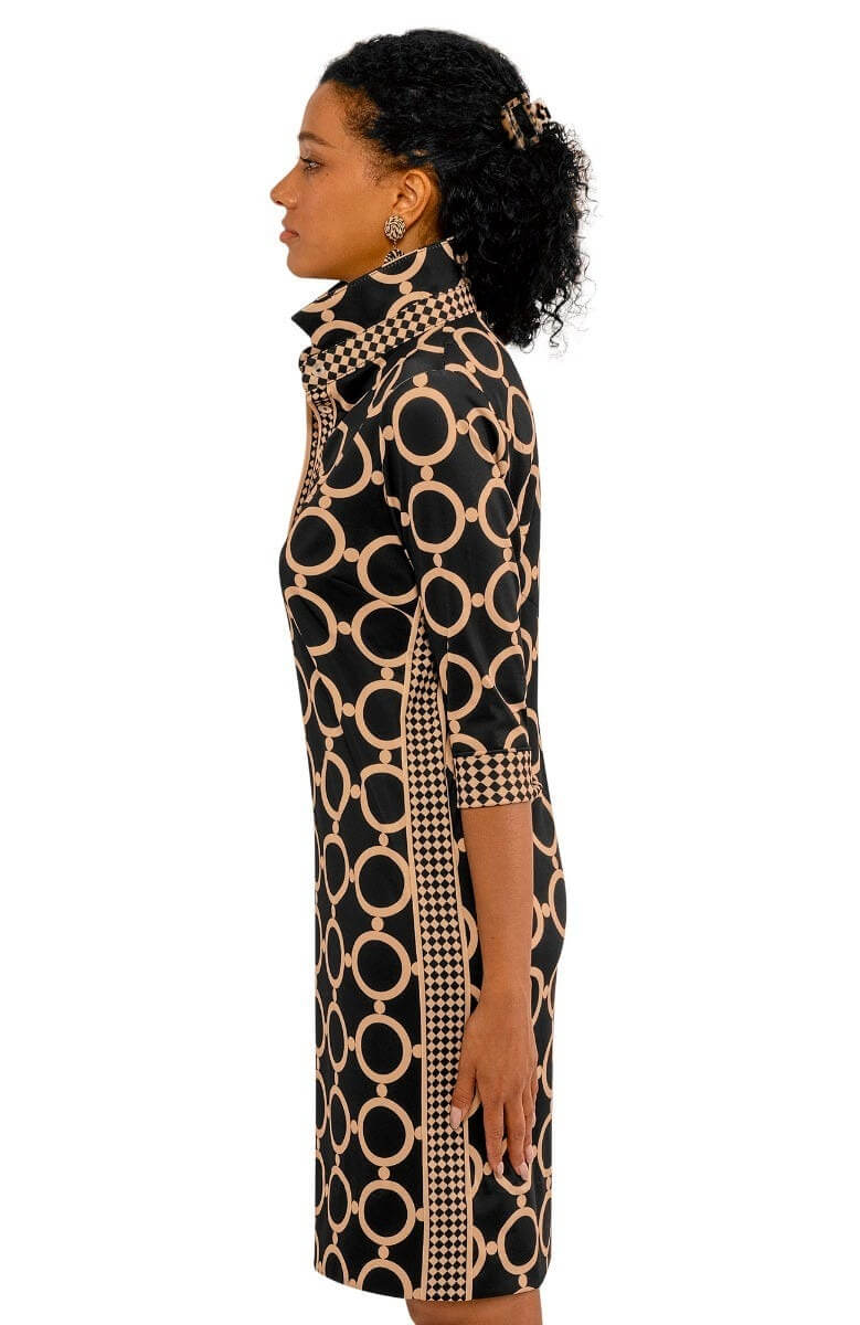 Everywhere Dress - Dip & Dot Black