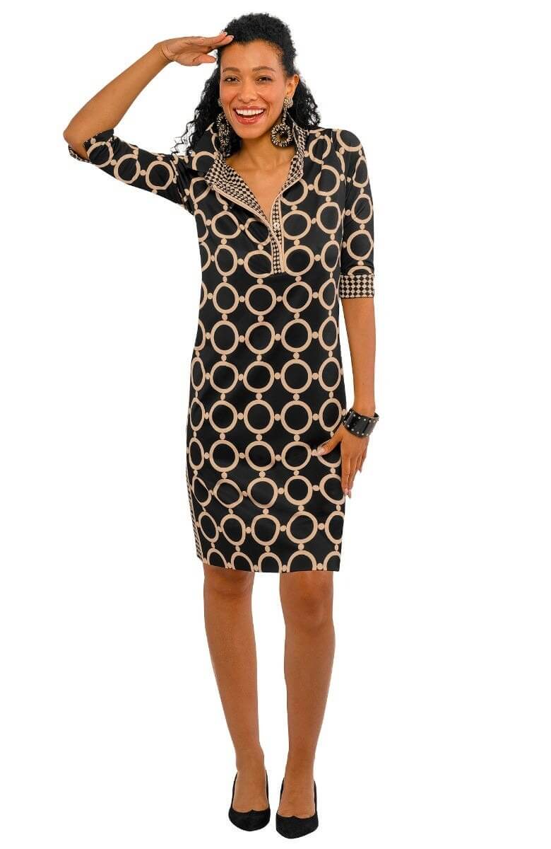 Everywhere Dress - Dip &amp; Dot Black