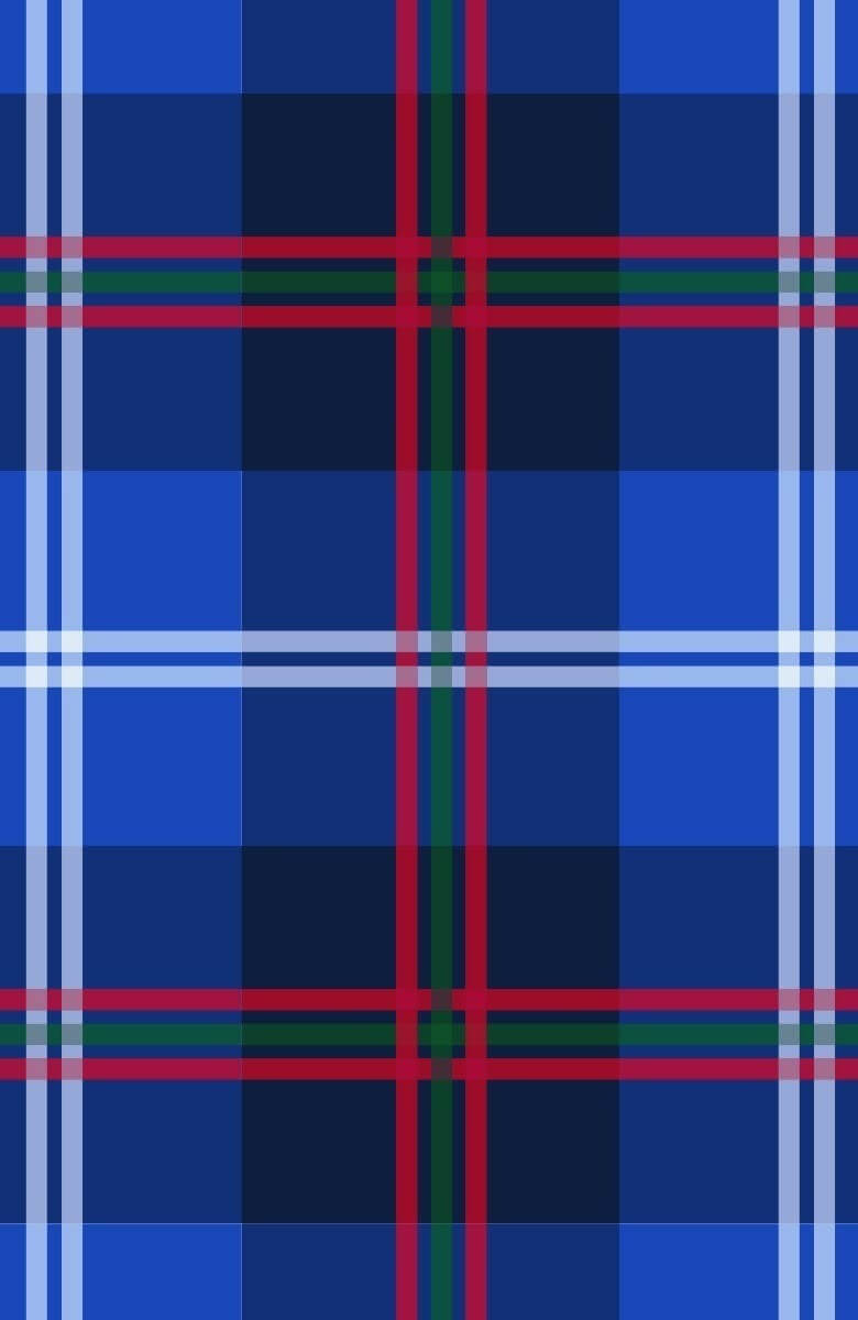 Ruffneck Dress - Middleton Plaid Navy