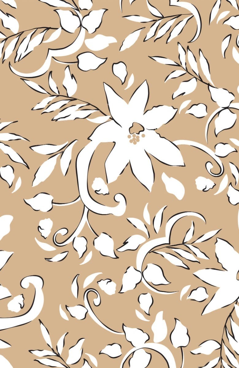 Jersey Split Neck Dress - Full Bloom - Final Sale Khaki