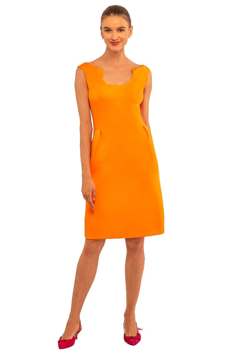 Sexy You Dress - Solid Orange