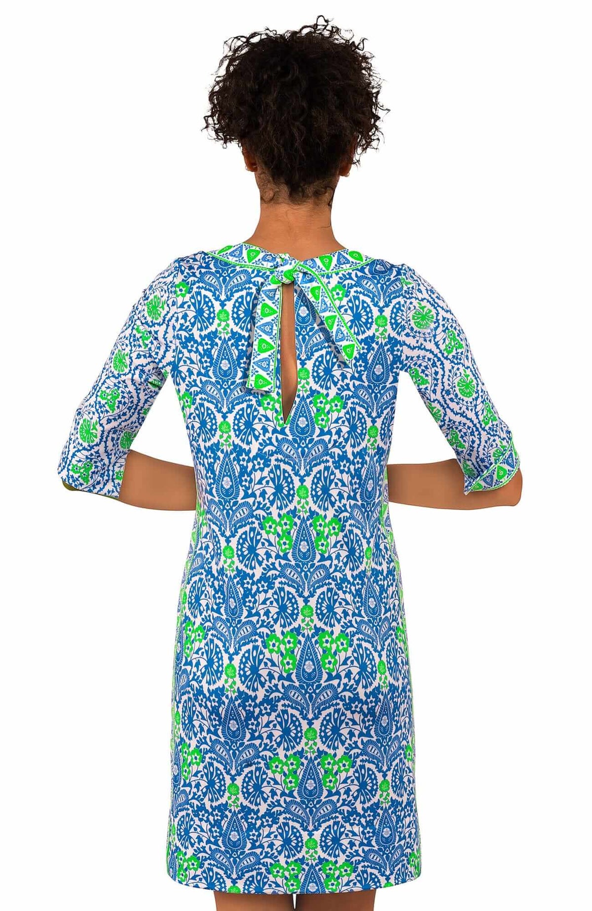 Jersey Bateau Breeze - East India - Final Sale Blue Green