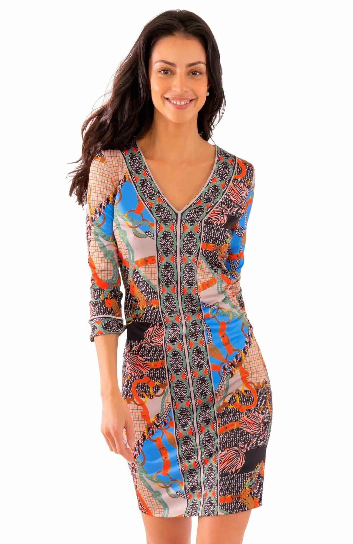 Jersey Bordertown Dress - Ditto - Final Sale Black