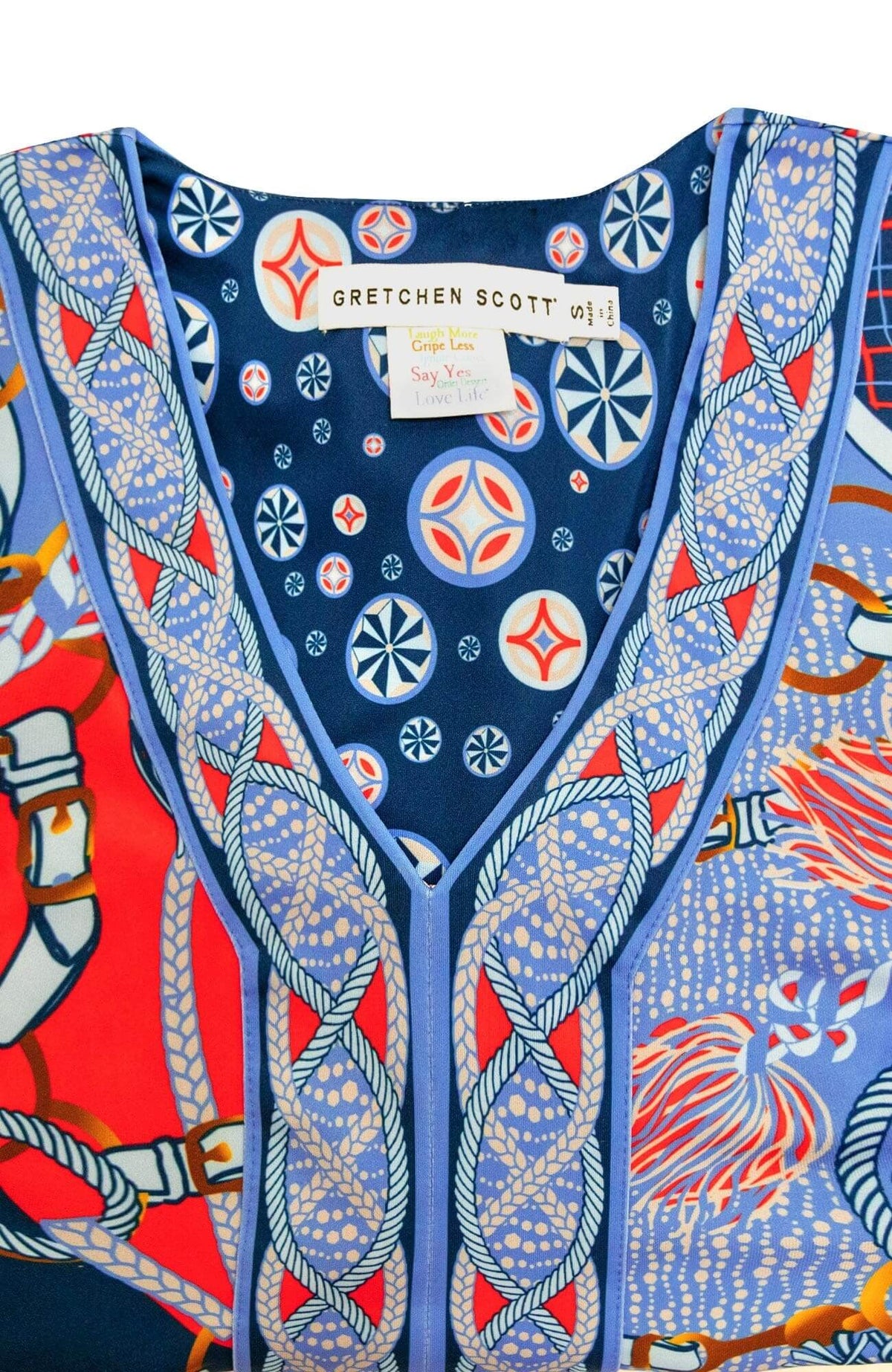 Jersey Bordertown Dress - Ditto - Final Sale Imari