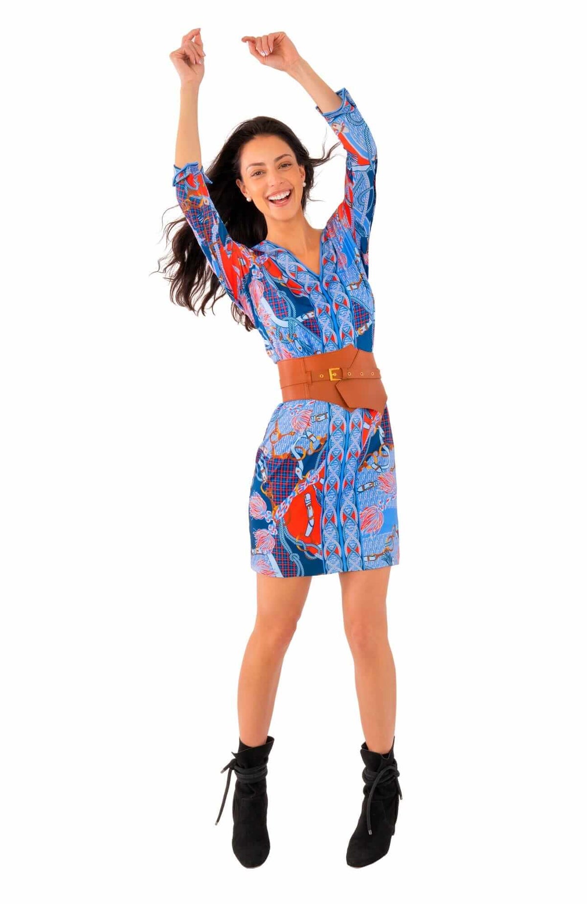 Jersey Bordertown Dress - Ditto - Final Sale Imari