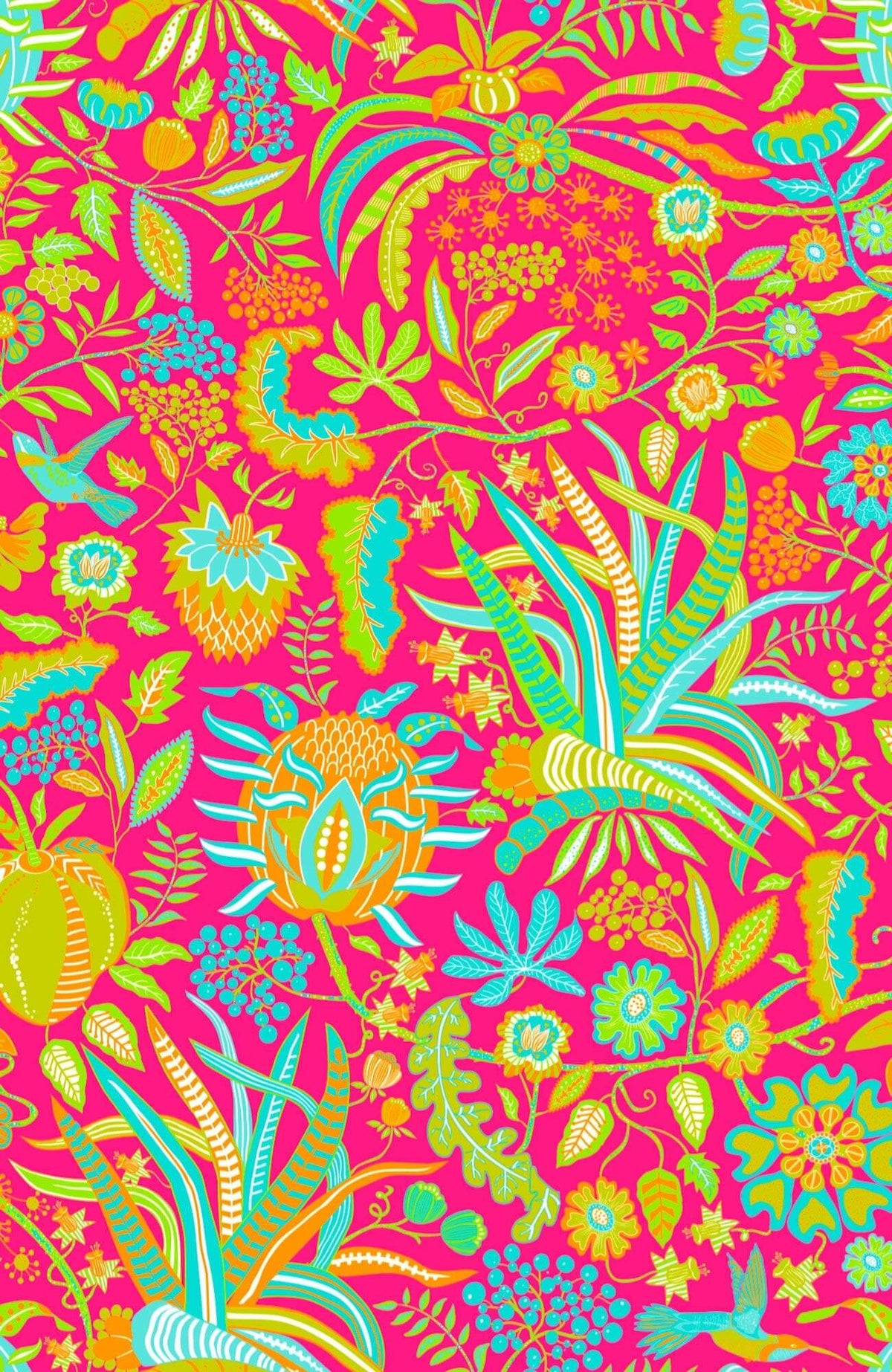 Jersey Side Tie Maxi Dress - Hummingbird Heaven Pink