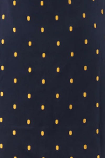 Jersey Embroidered Dress - Rocket Girl - Final Sale Navy Gold