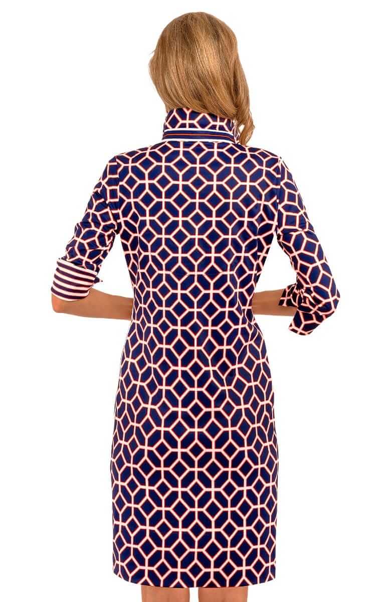Jersey Everywhere Dress - Lucy In The Sky With Diamonds - Final Sale Navy