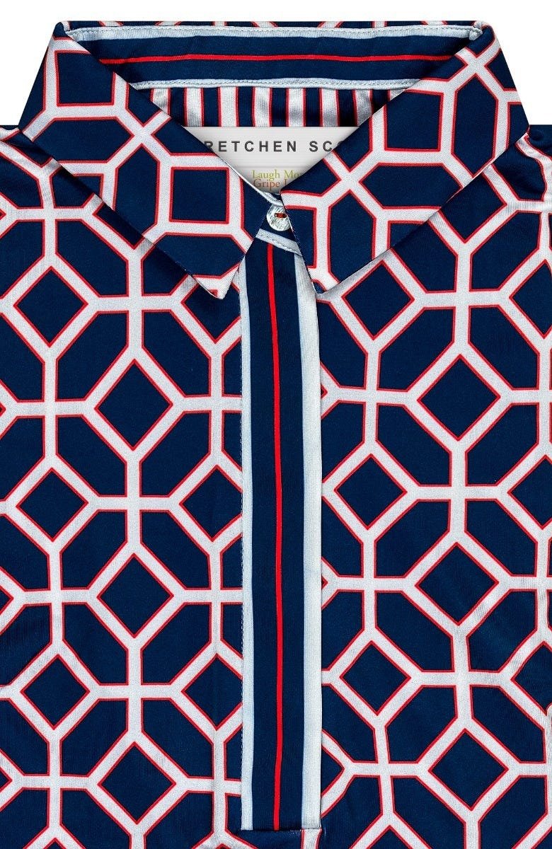 Jersey Everywhere Dress - Lucy In The Sky With Diamonds - Final Sale Navy
