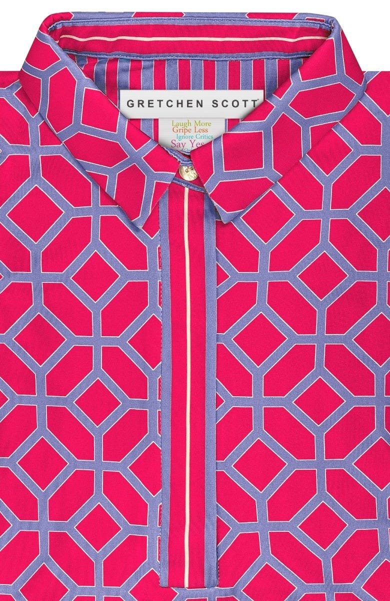 Jersey Everywhere Dress - Lucy In The Sky With Diamonds - Final Sale Coral Peri