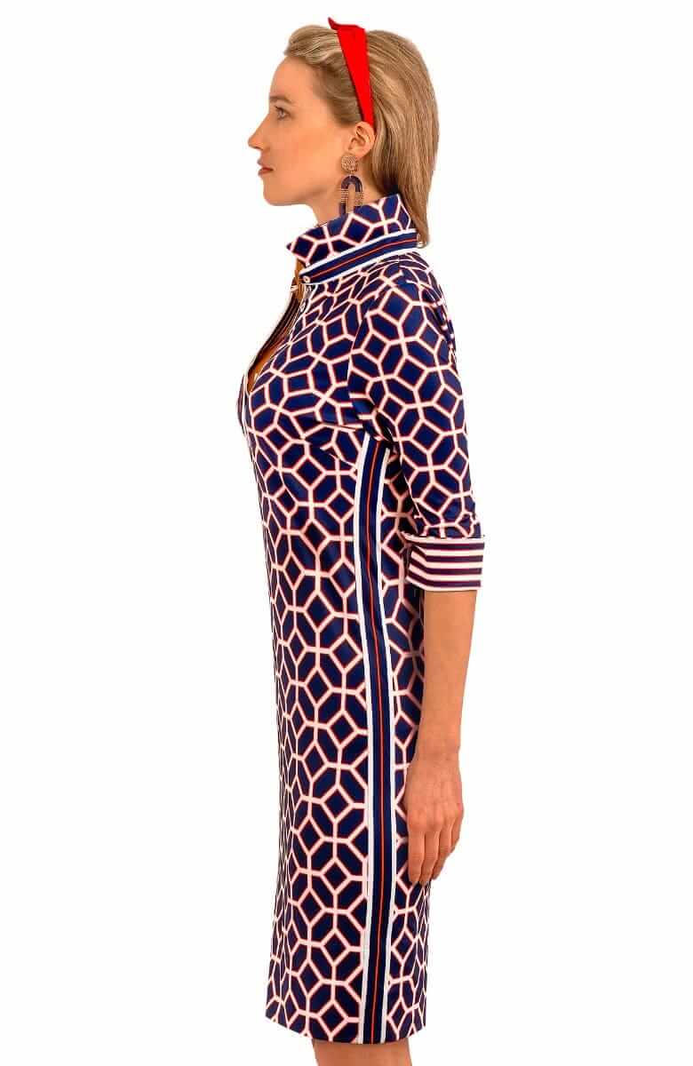 Jersey Everywhere Dress - Lucy In The Sky With Diamonds - Final Sale Navy