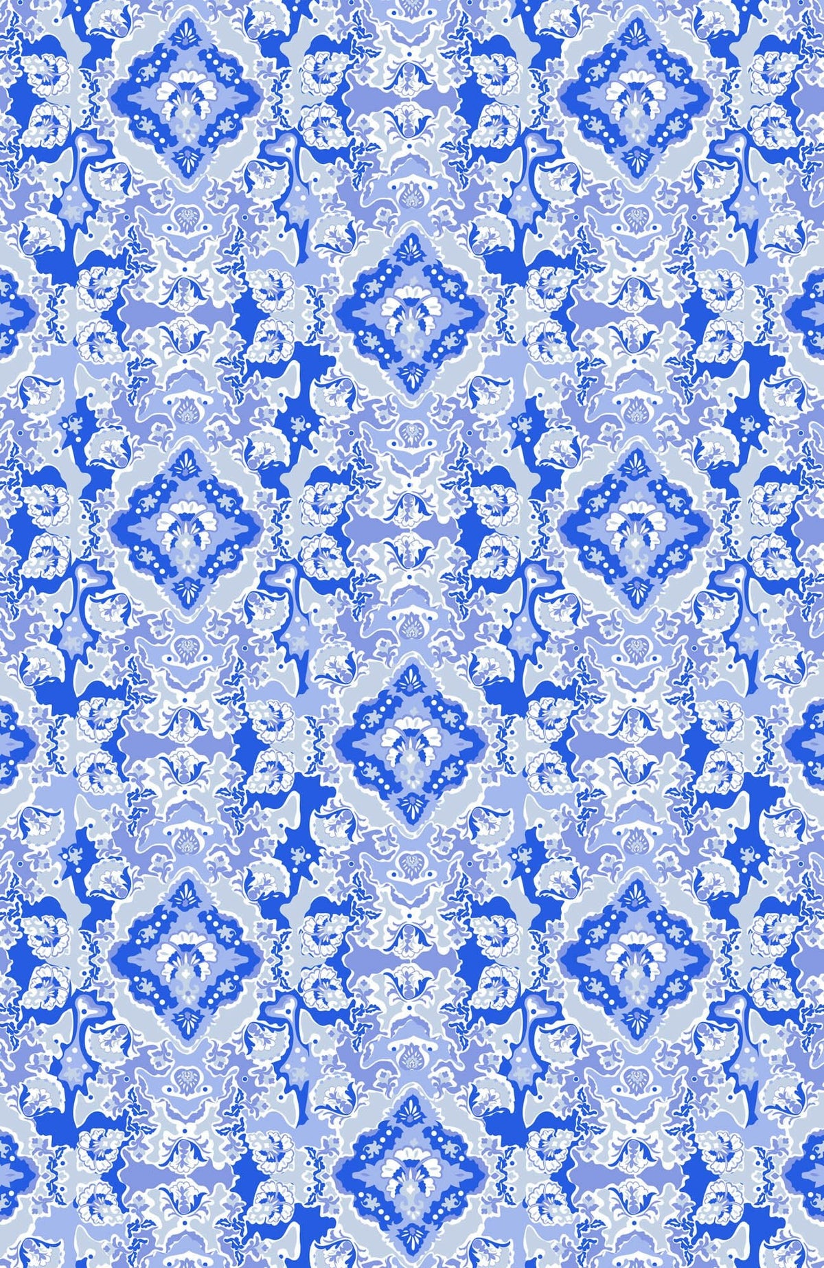 Jersey Ruffneck Dress - Watteau - Final Sale Blues