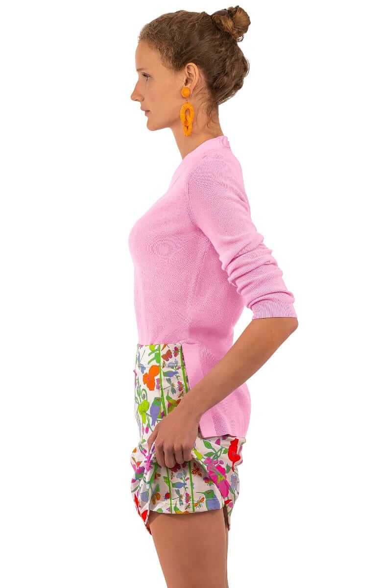 Jersey Skippy Skort - Birds & the Bees - Final Sale Brights