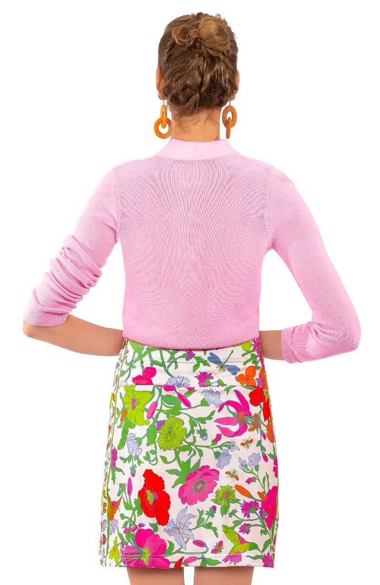 Jersey Skippy Skort - Birds & the Bees - Final Sale Brights