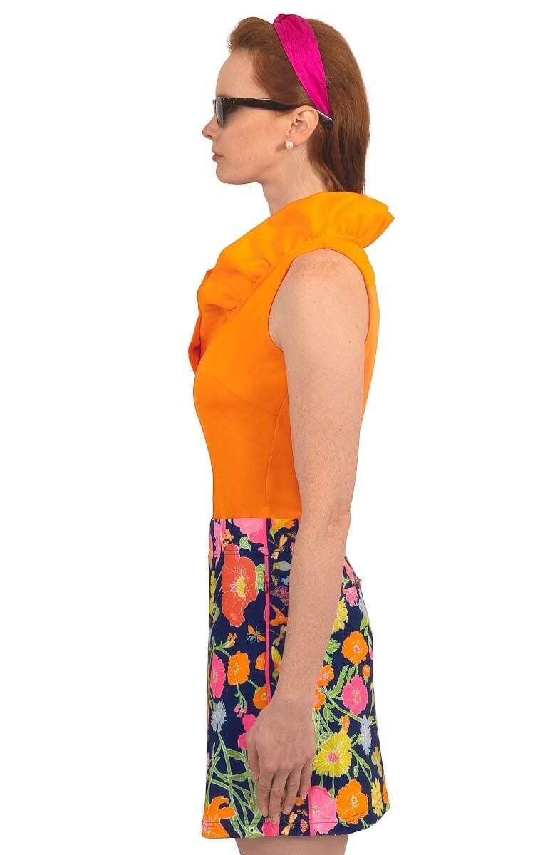 Jersey Skippy Skort - Birds & the Bees - Final Sale Navy