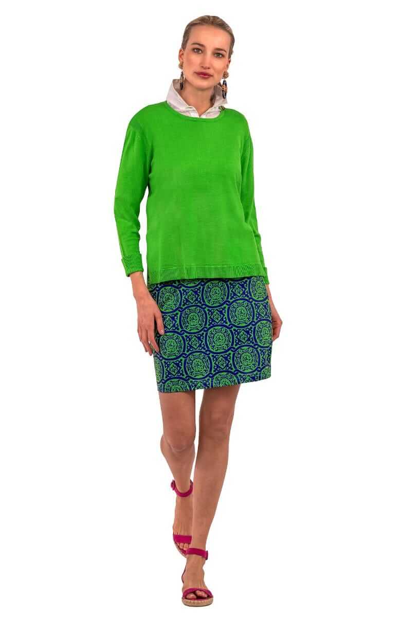 Jersey Skippy Skort - Sultan's Dining Room Royal Kelly