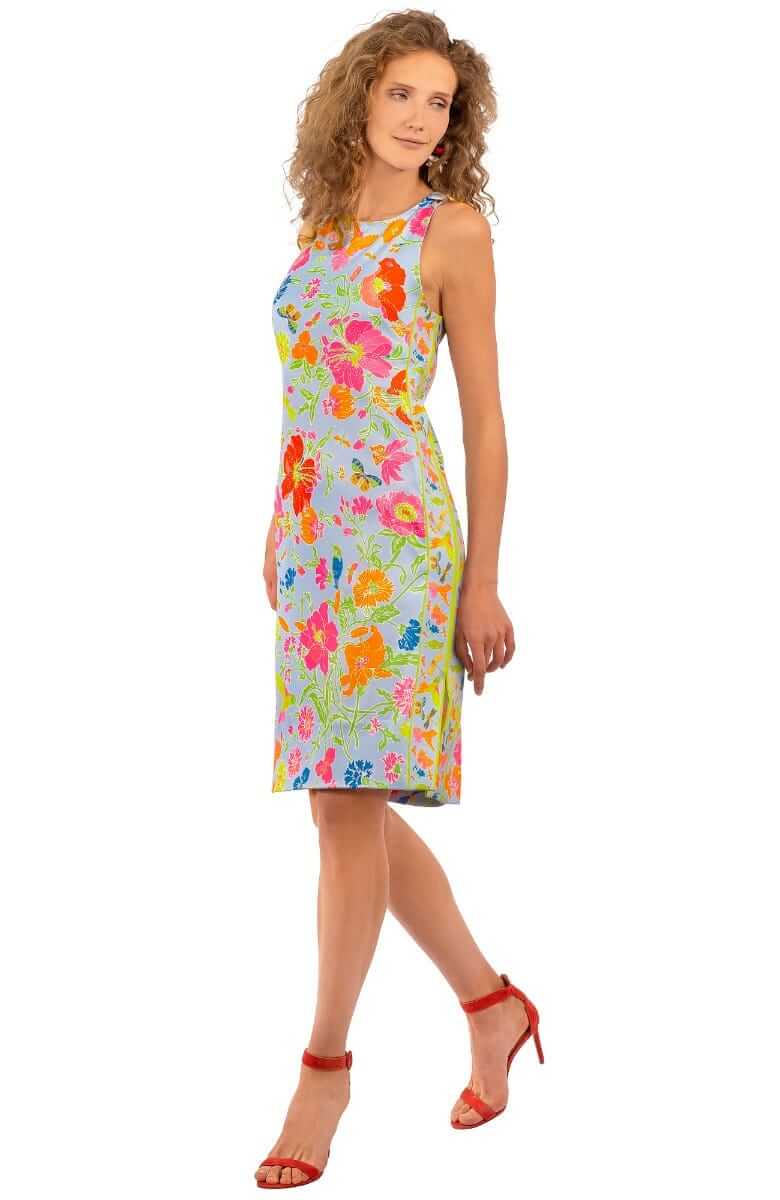 Jersey Slick Dress - Birds & The Bees - Final Sale Peri