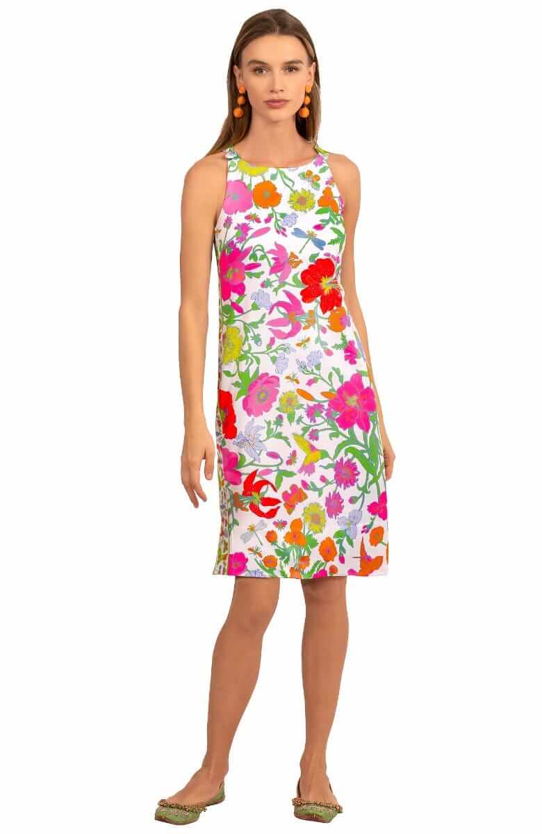 Jersey Slick Dress - Birds & The Bees - Final Sale Brights