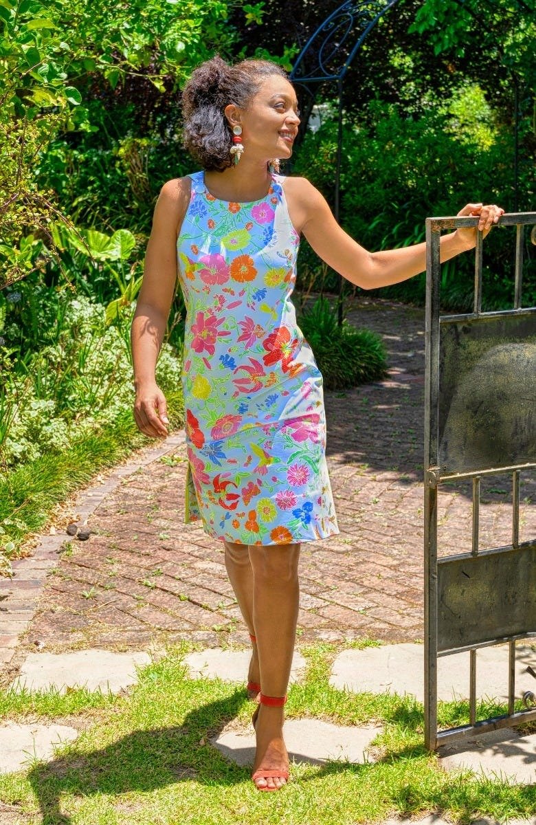 Jersey Slick Dress - Birds & The Bees - Final Sale Peri