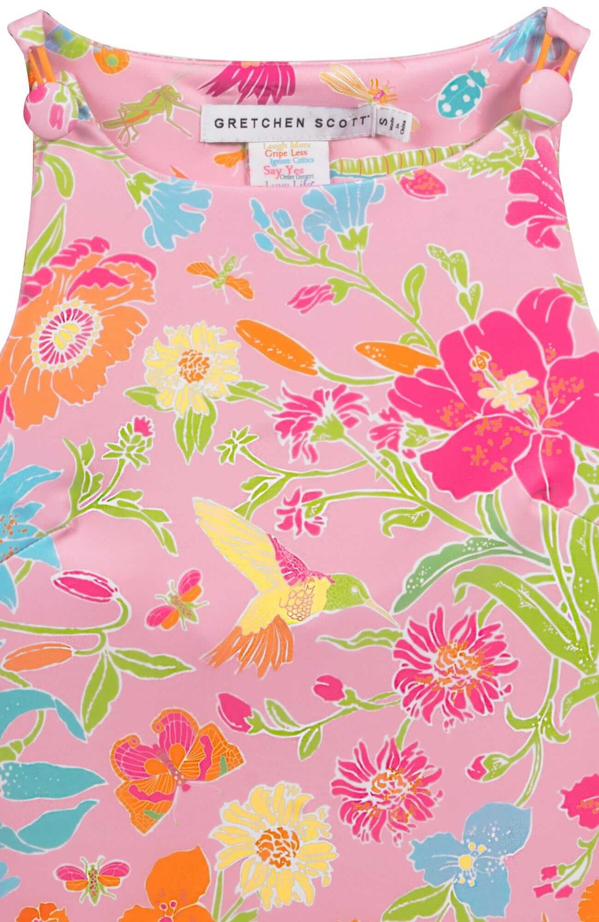 Jersey Slick Maxi Dress - Birds & The Bees - Final Sale Pale Pink