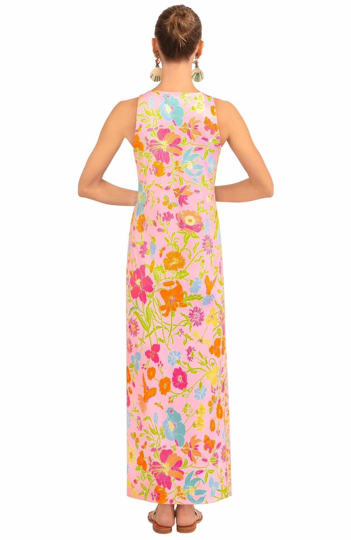Jersey Slick Maxi Dress - Birds & The Bees - Final Sale Pale Pink