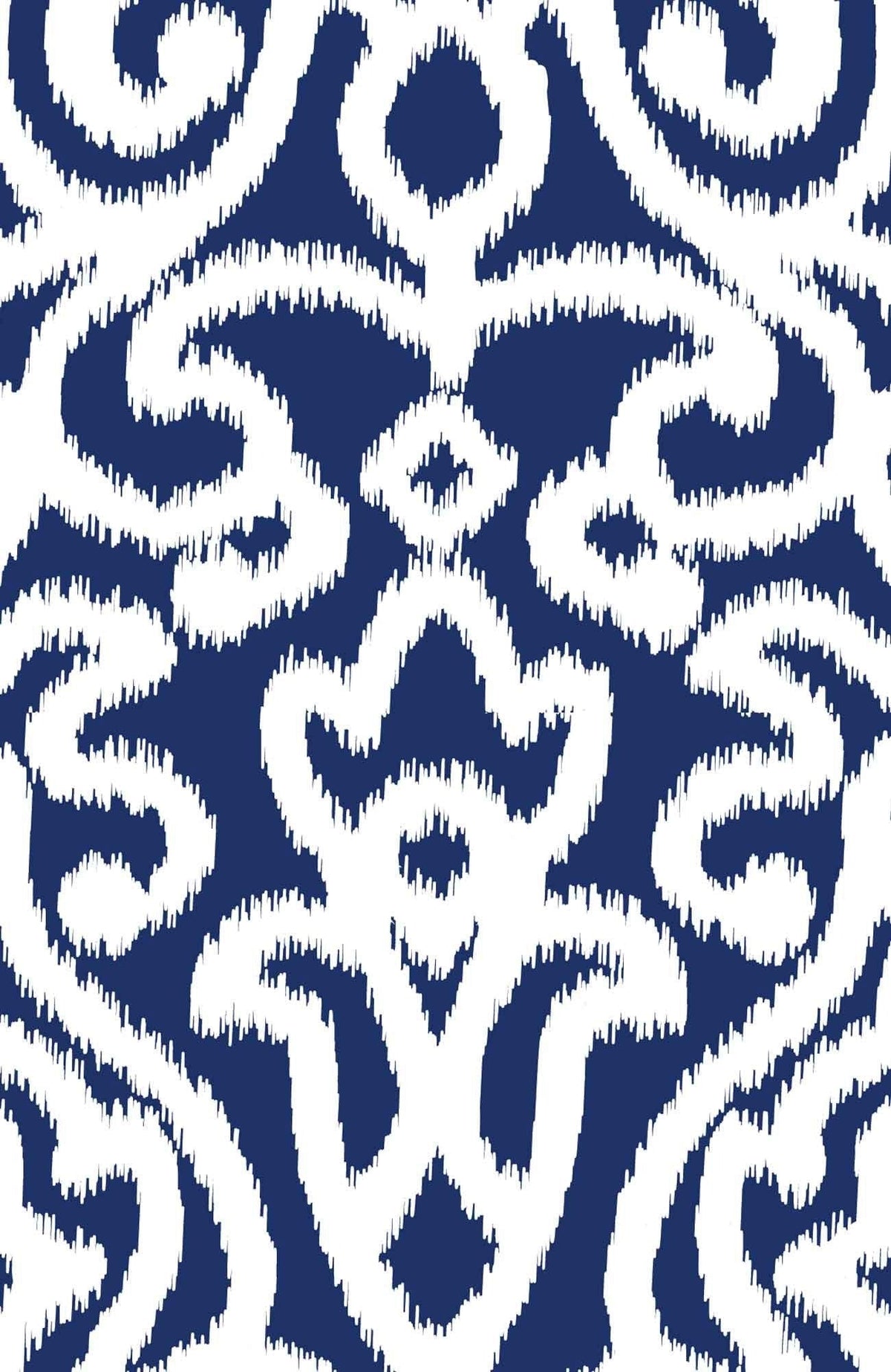 Jersey Split Neck Tunic - Arabesque- Final Sale Navy