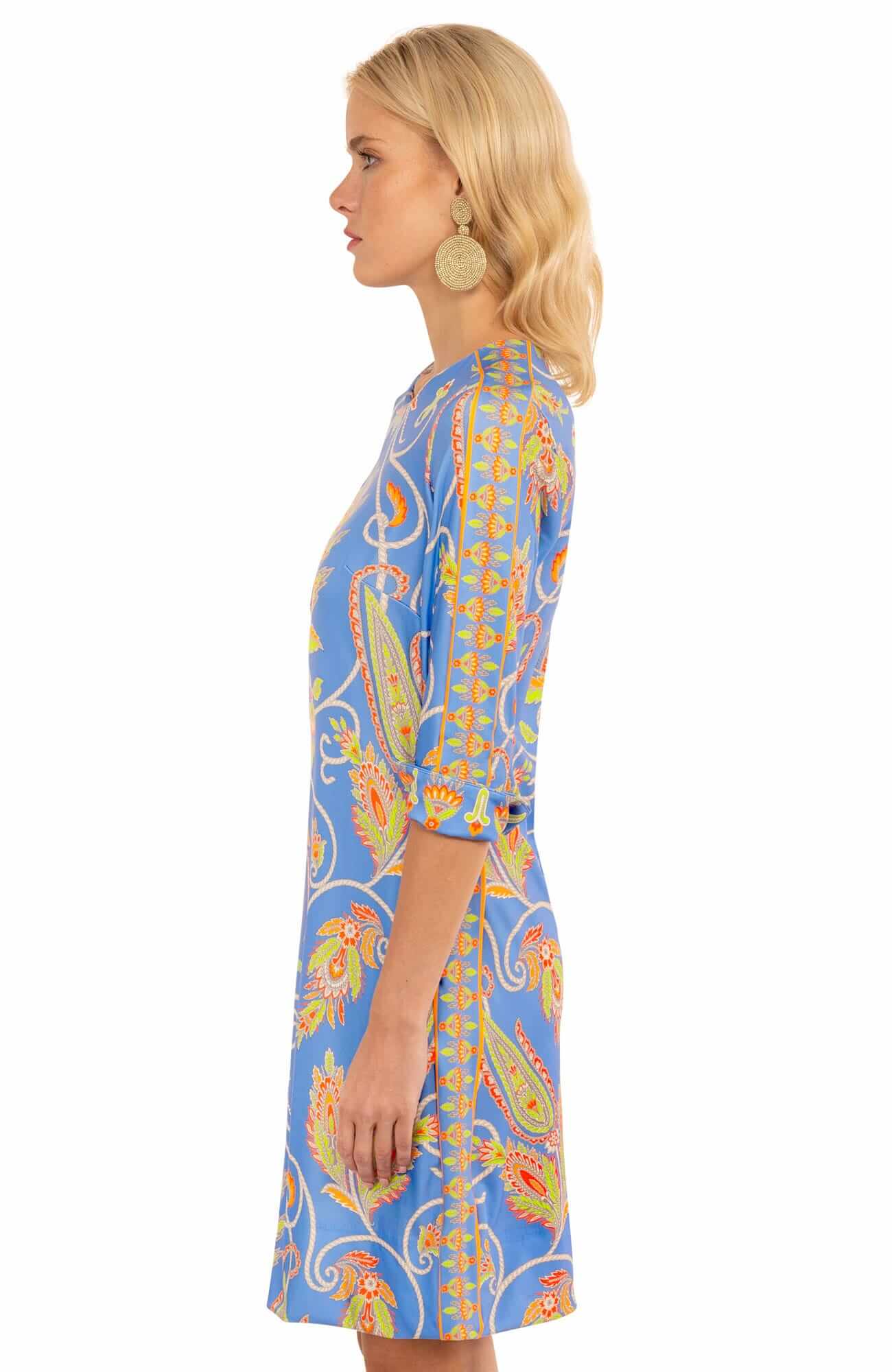 Jersey Swing Dress - Plume - Final Sale - Gretchen Scott Jersey Swing Dress - Plume - Final Sale - Gretchen Scott