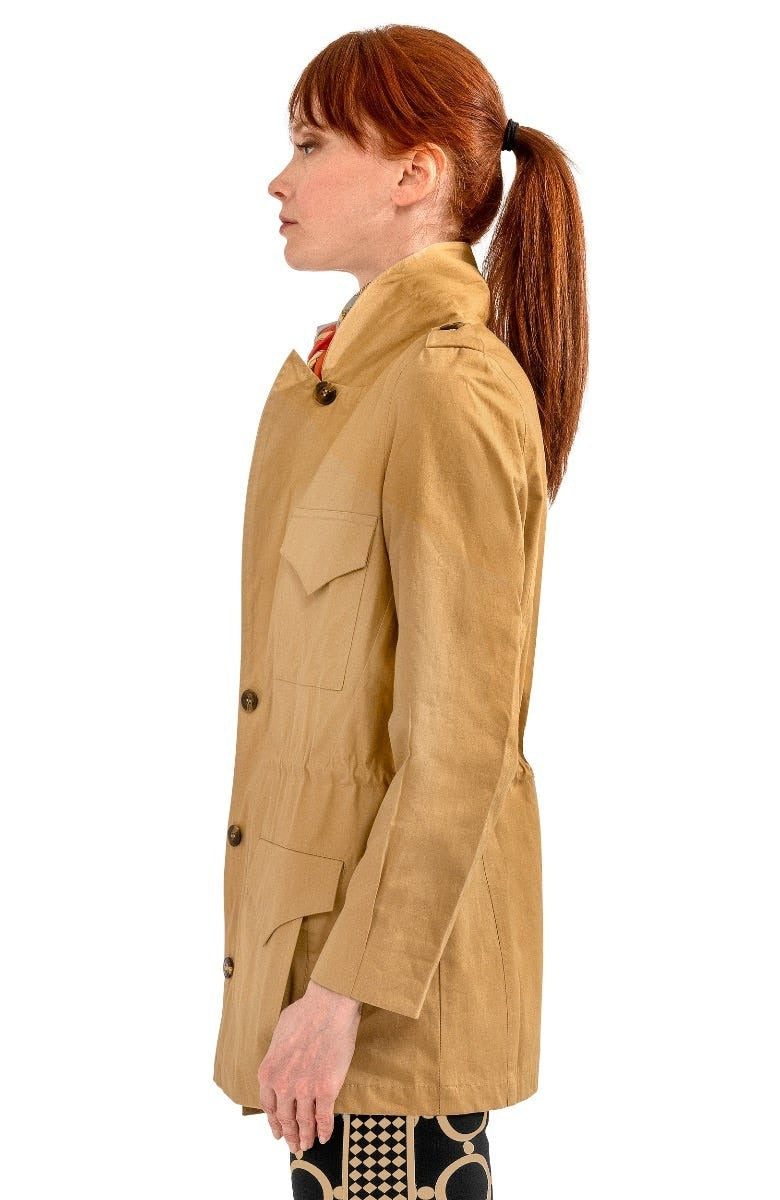 Military Jane Jacket - Solid Khaki