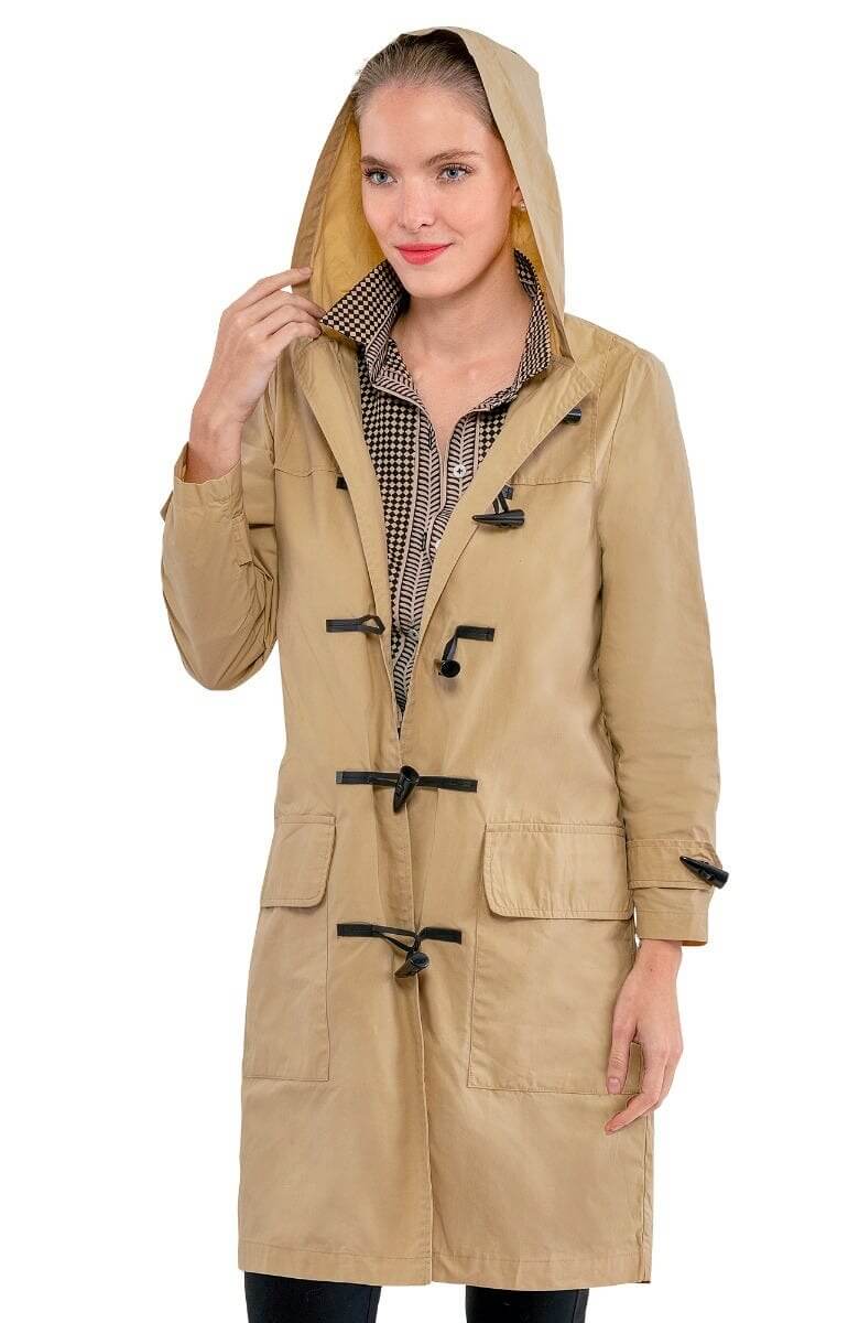 Waxing Elegantly - Rain Jacket Khaki