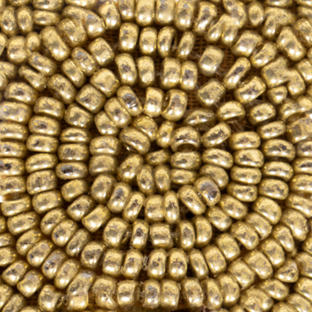 Beaded Glass Clip Tassel Earrings - Johannesburg