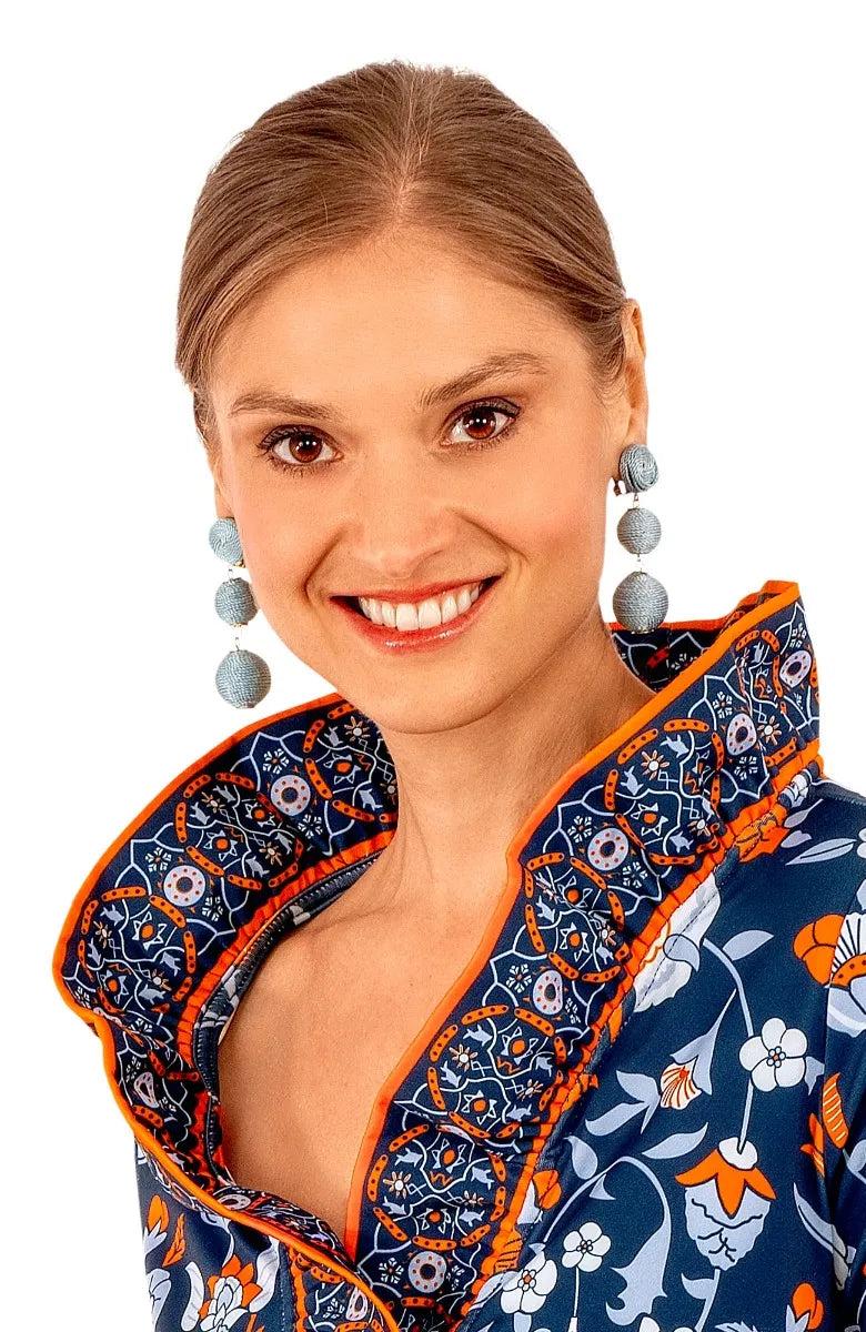 3-Drop Earrings - Durban