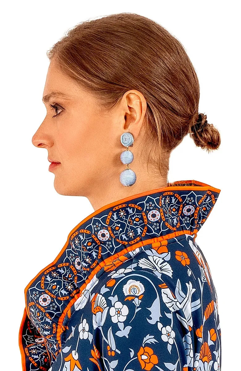 3-Drop Earrings - Durban