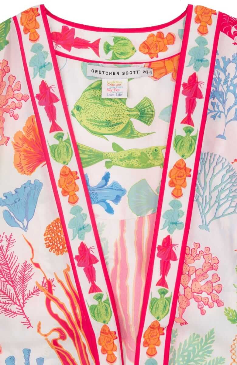 Kimono Jacket - Sea Sway - Final Sale Brights