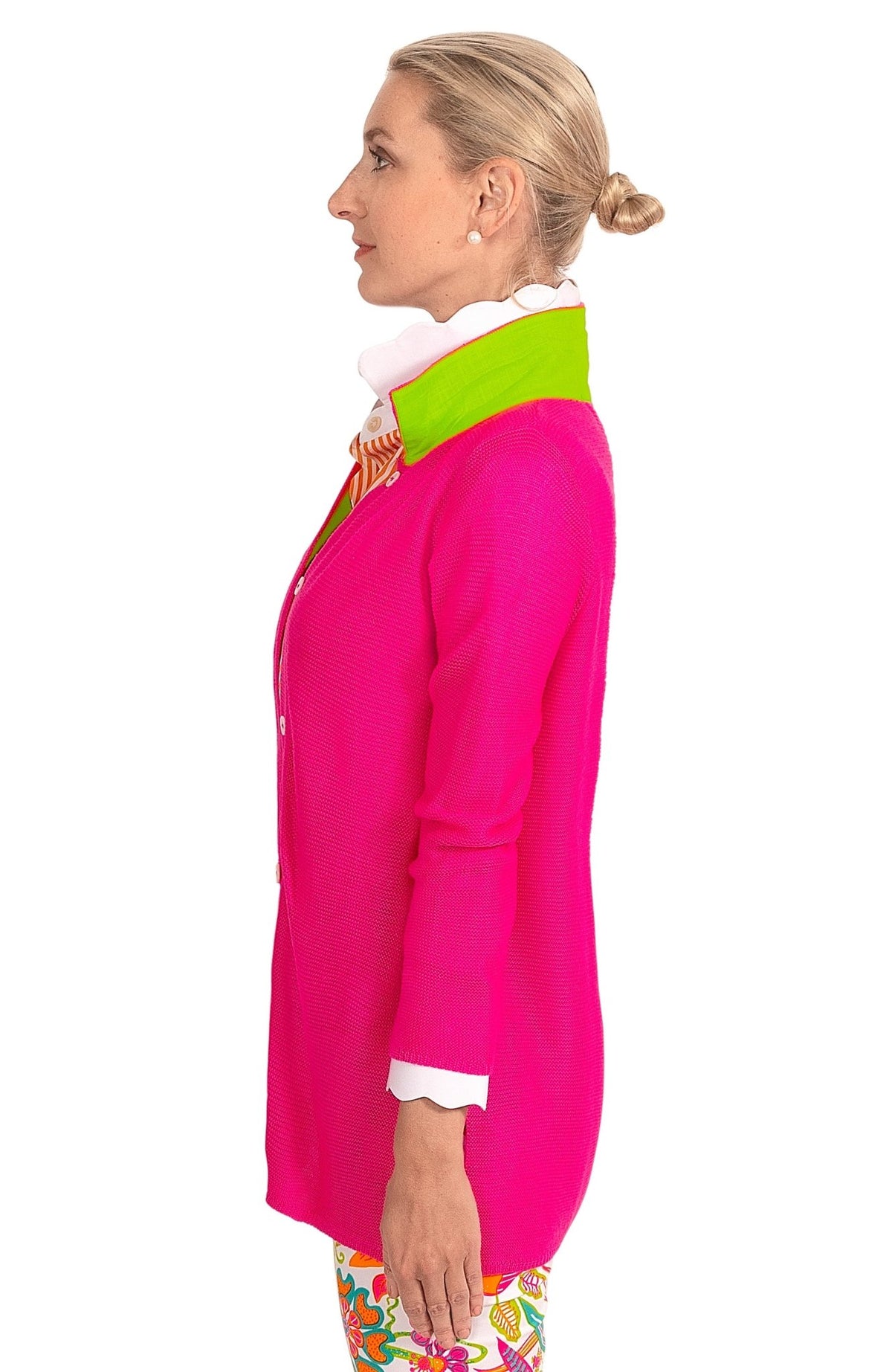 Knit Knit Sweater Fuchsia