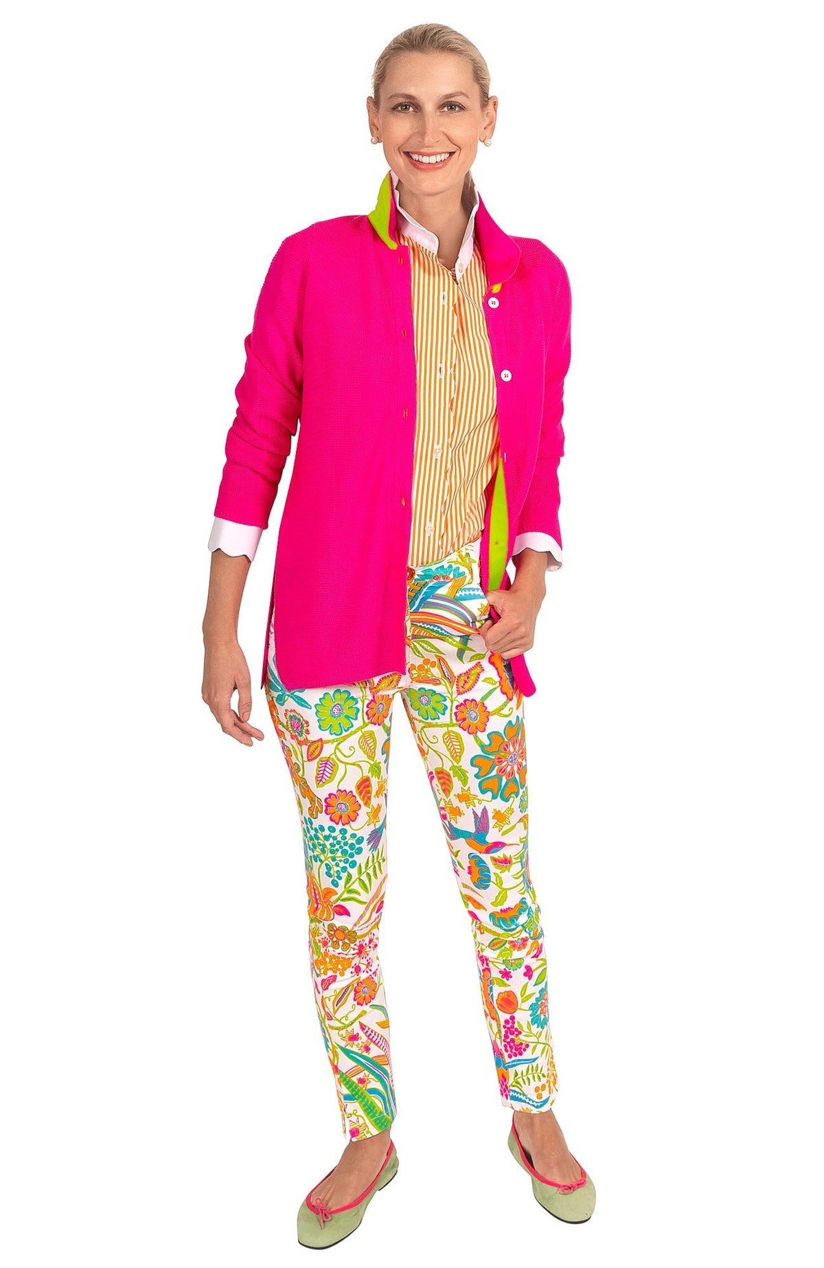 Knit Knit Sweater Fuchsia