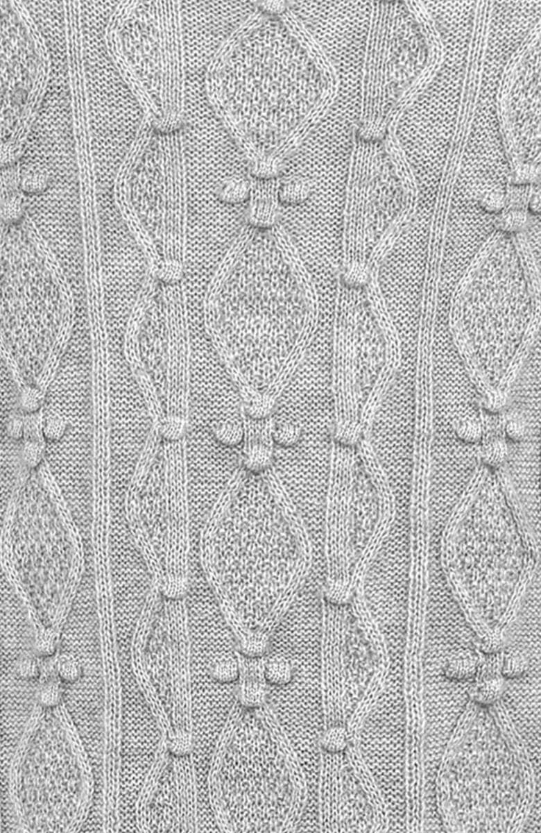 Knot Enough Sweater Light Grey