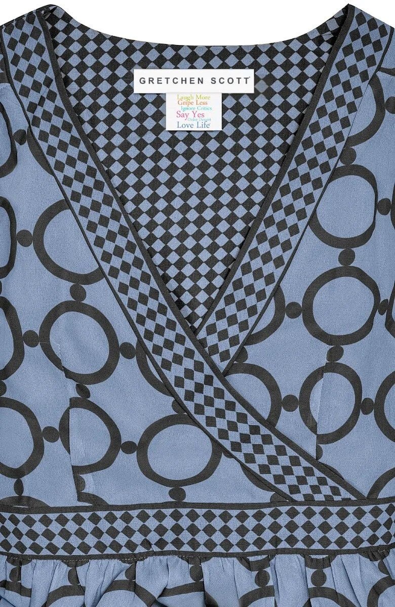 Le Marais Midi/Maxi - Dip & Dot - Final Sale Periwinkle