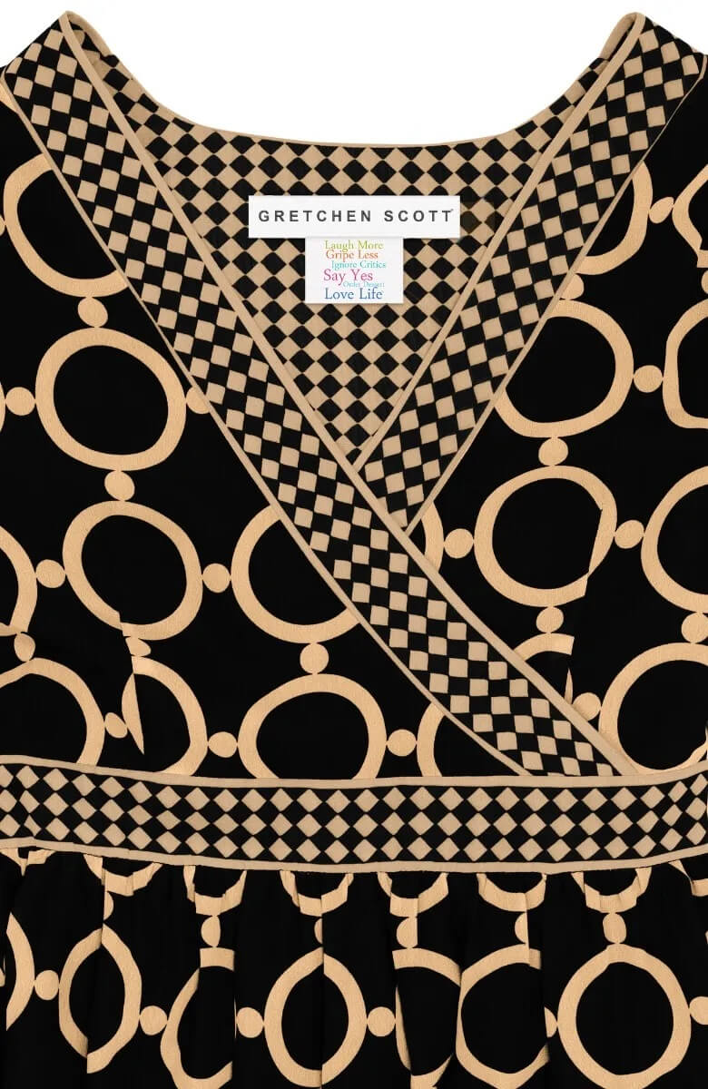 Le Marais Midi/Maxi - Dip & Dot - Final Sale Black