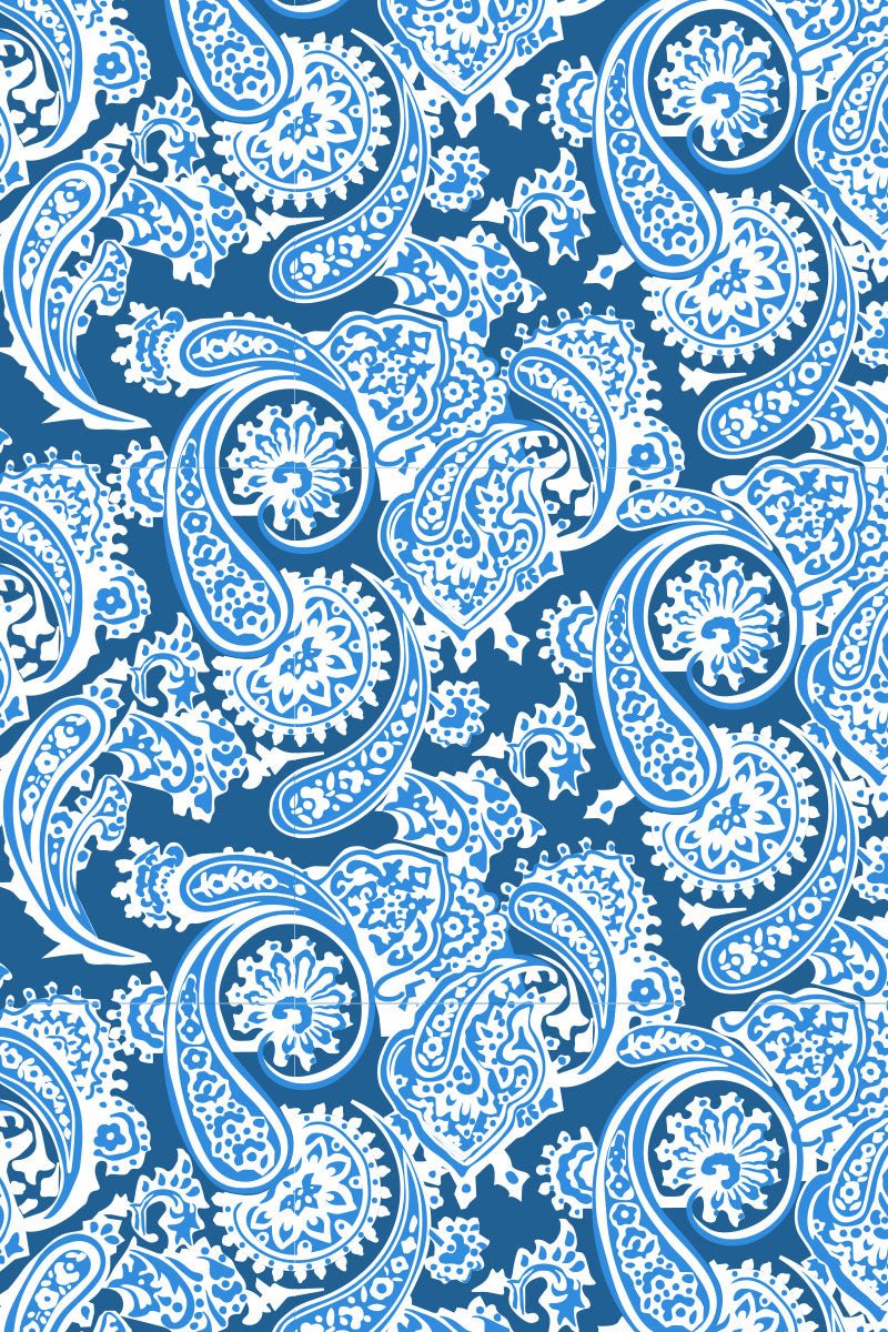 Leggings - Plentiful Paisley - Final Sale Blues