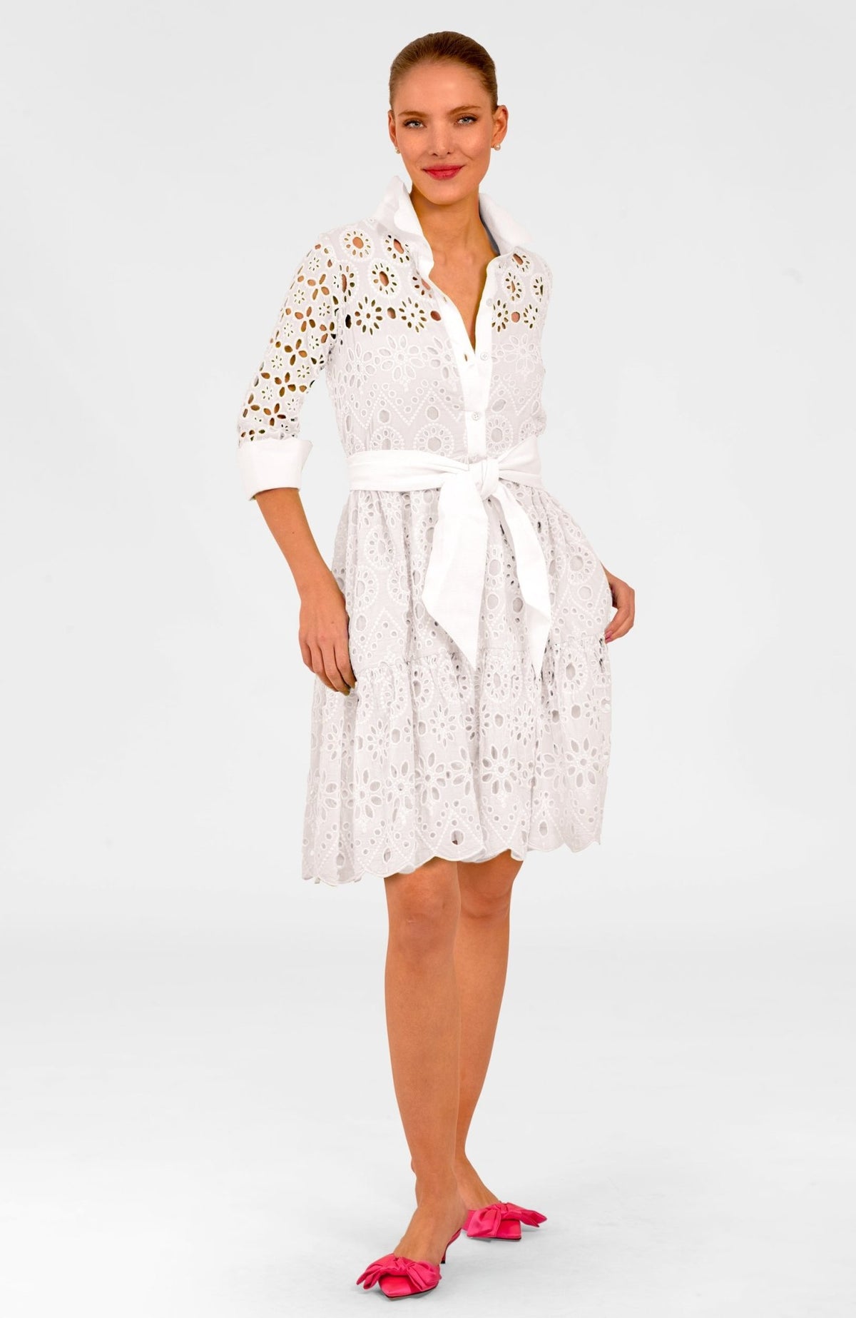 Little Bo Peep Dress - La Di Da White