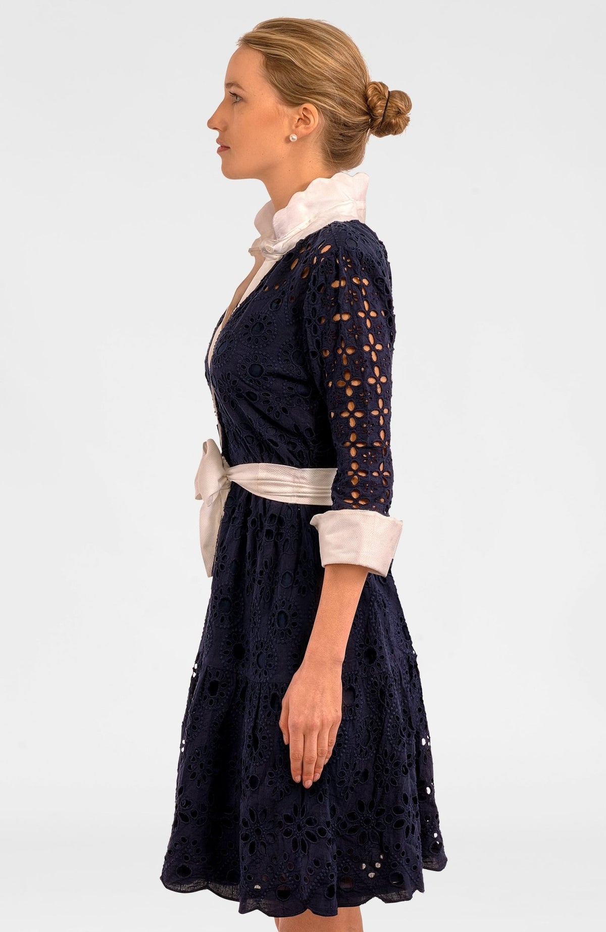 Little Bo Peep Dress - La Di Da Navy