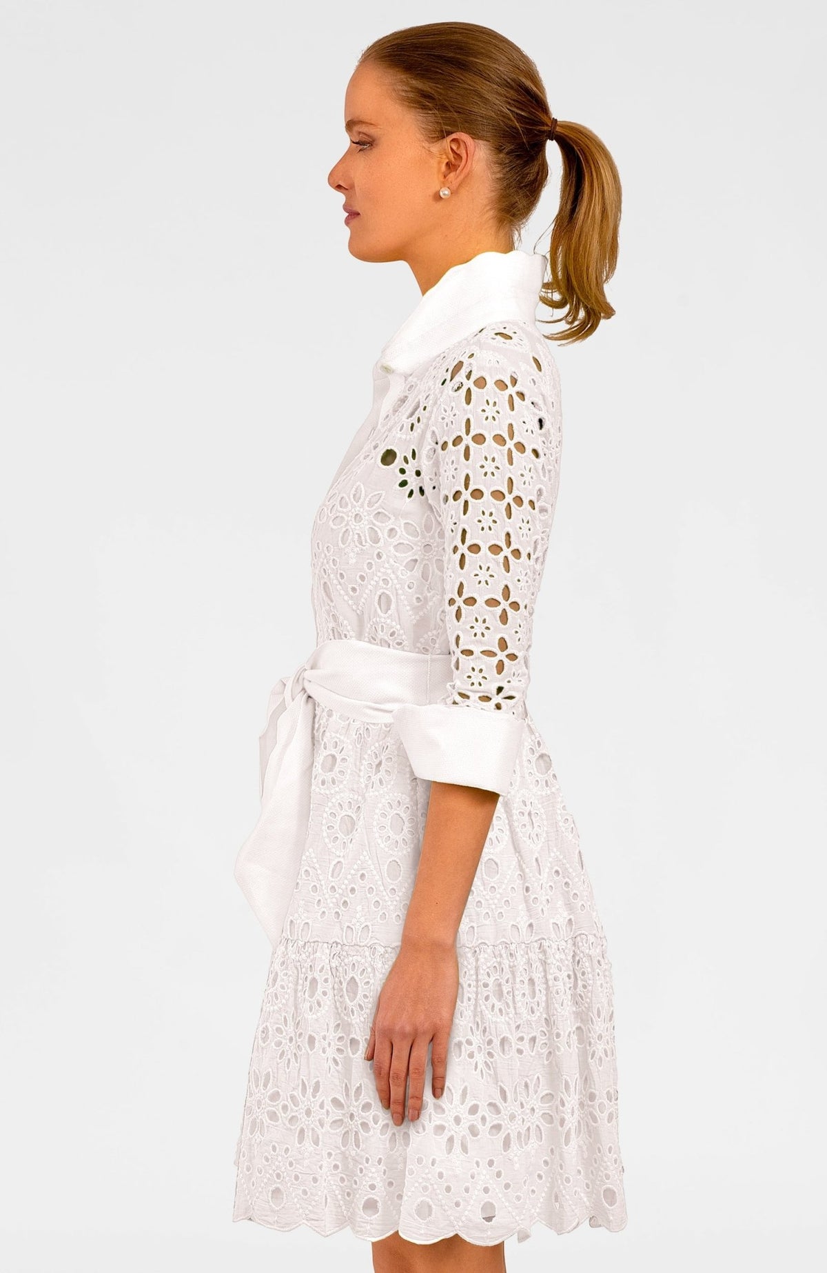 Little Bo Peep Dress - La Di Da White