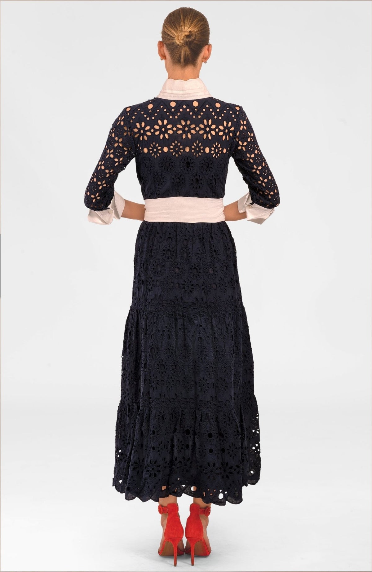 Little Bo Peep Midi Dress Navy
